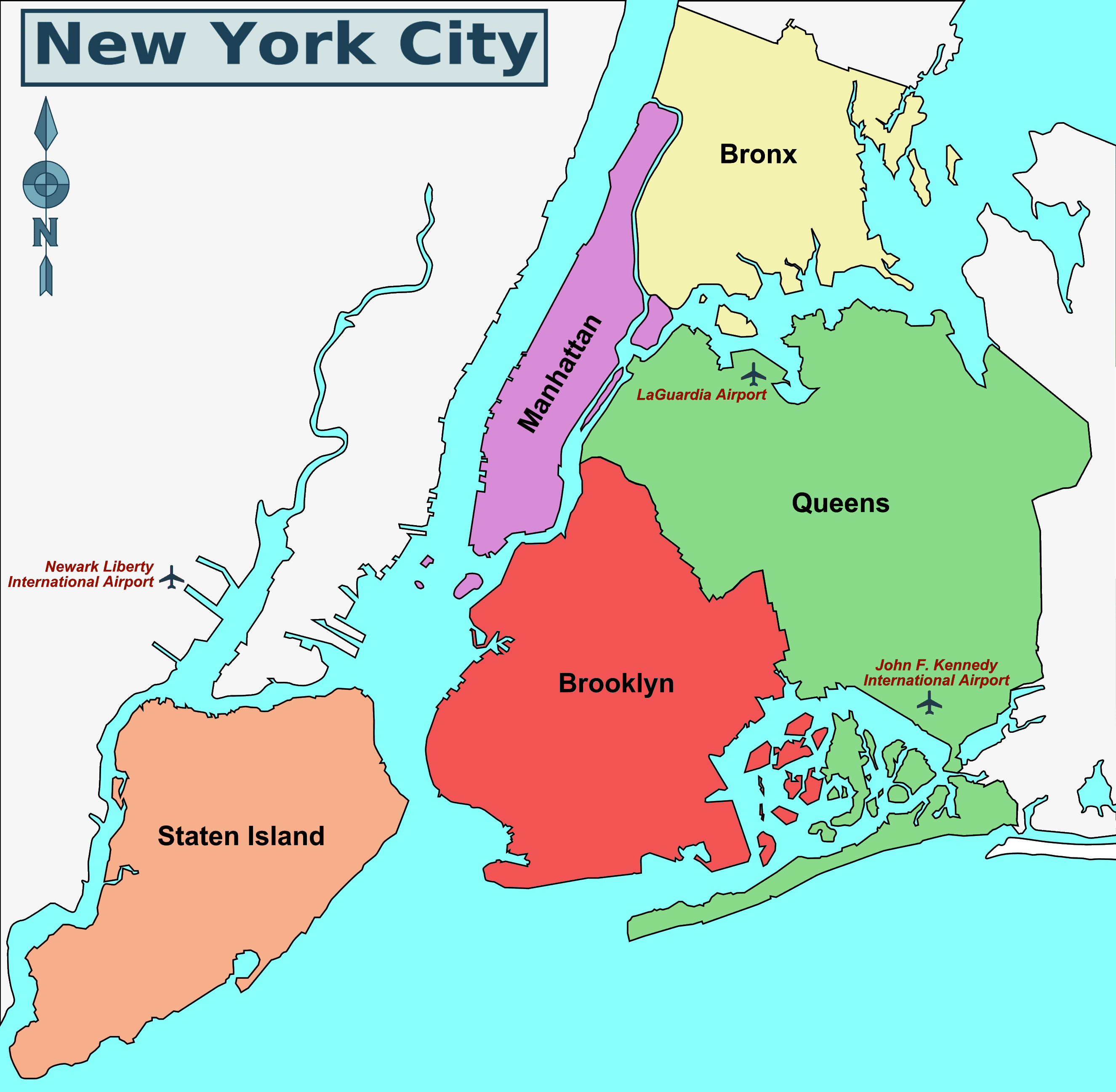 Map of NYC Boroughs | Perfect Strangers of NYC